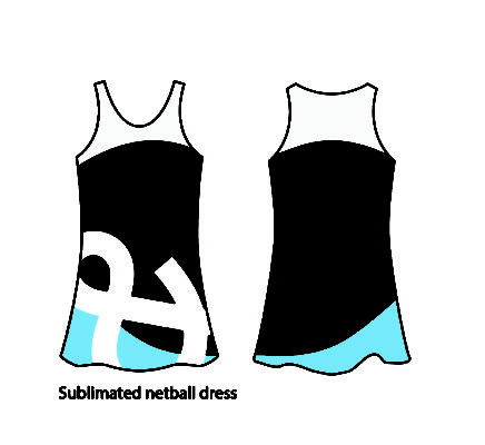KNTC Kids School Uniforms Sublimated Netball Dress