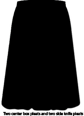 KNTC Kids School Uniforms Pleat Skirts